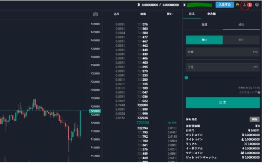 bitbankで現金化までの流れ1-ログイン